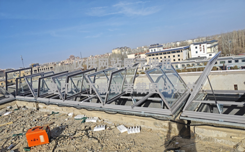 敦煌博物馆玉树排烟天窗