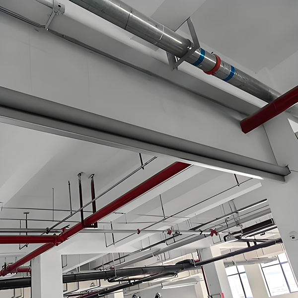 防火布玉树挡烟垂壁