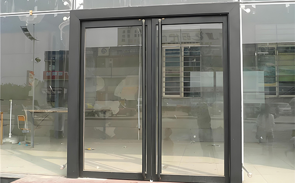 玉树玻璃地弹门