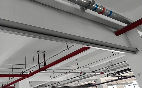 玉树防火布挡烟垂壁