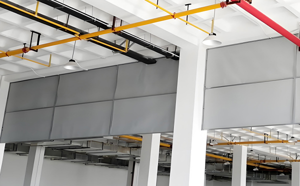 商场防烟分区常闭节点:玉树挡烟垂壁高度与控制器接线图解 商场防烟分区常闭节点:玉树挡烟垂壁高度与控制器接线图解