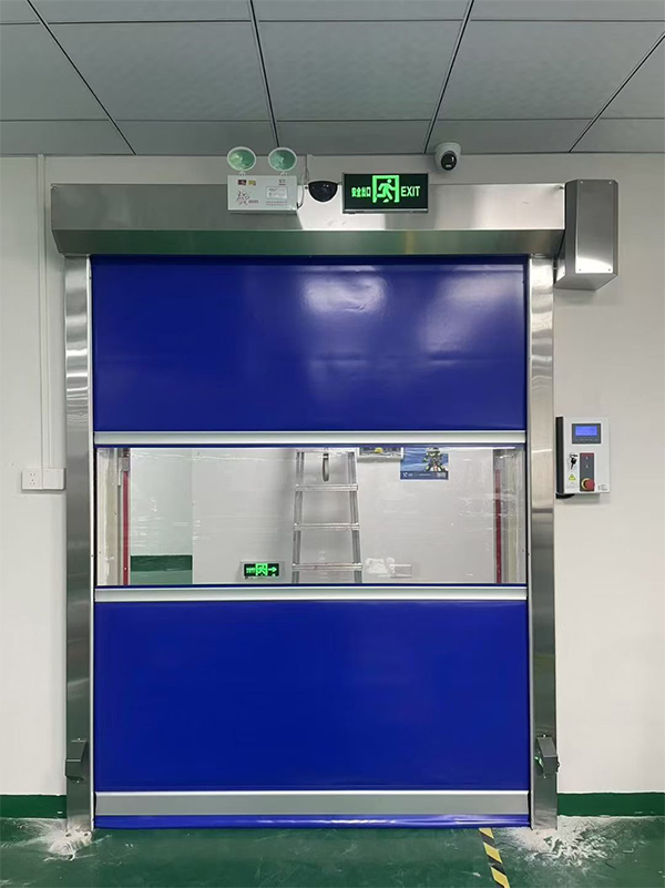 玉树快速玉树卷帘门在冷链物流仓储区的应用实践